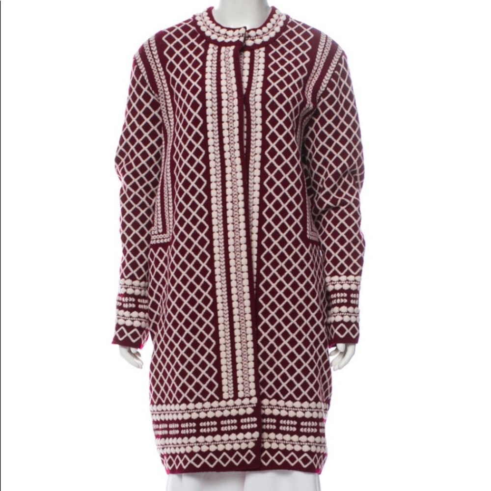 Tory Burch knitted duster jacket
